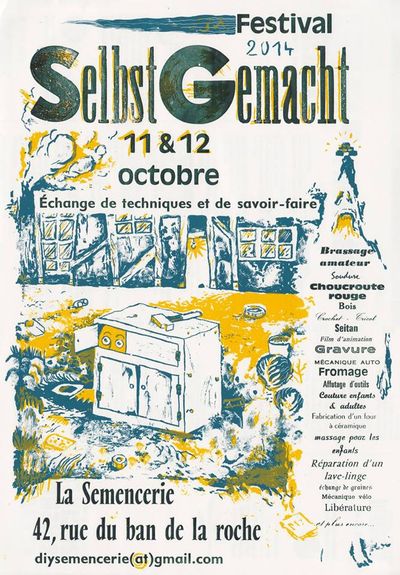 Affiche SelbstGemacht 2014 DIY